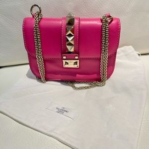 Valentino Rockstud Glam Lock bag